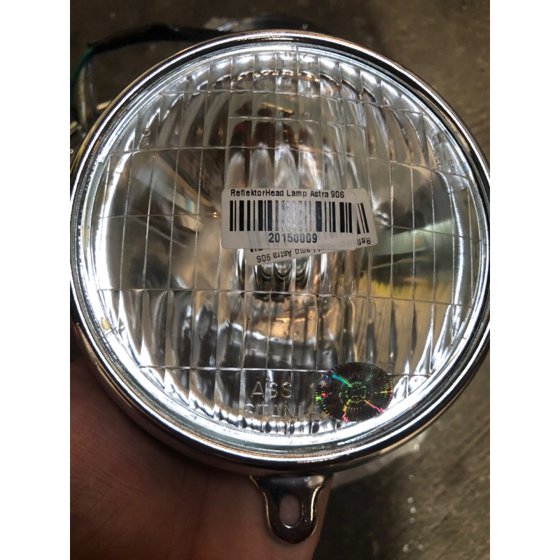 reflektor new lampu depan ORI NOS lospack honda c90 s90 cs90