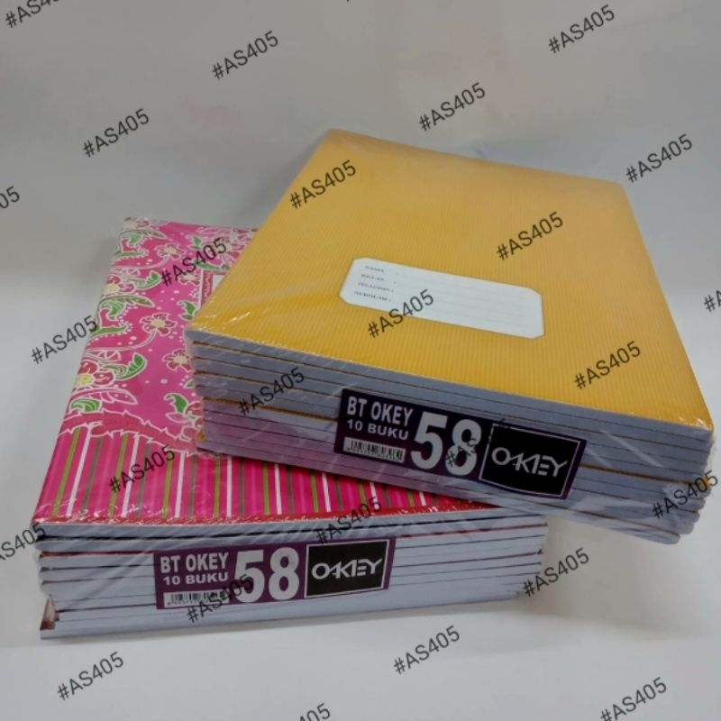 

Buku Tulis OKEY isi 58 lembar (Produk dari buku Kiky) || BONUS STIKER