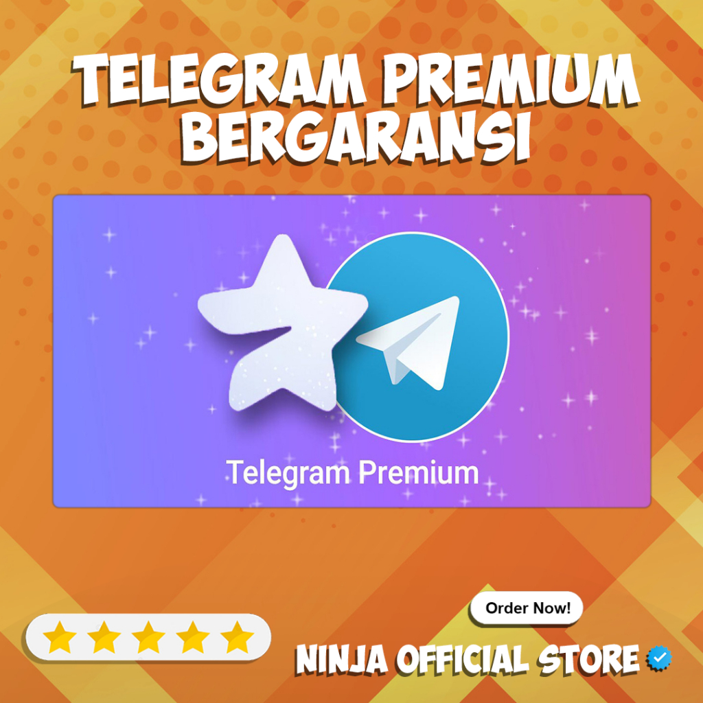 Akun Telegram Premium Centang Biru Verified Badge iOS Android iPhone Bergaransi All Devices