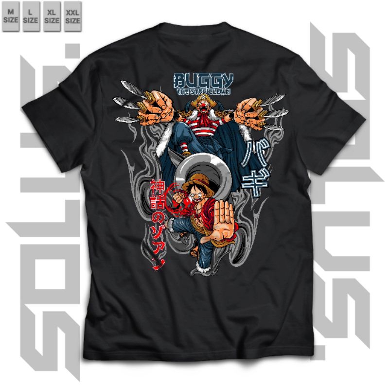T-shirt Buggy The Stars Clown - Luffy x Buggy