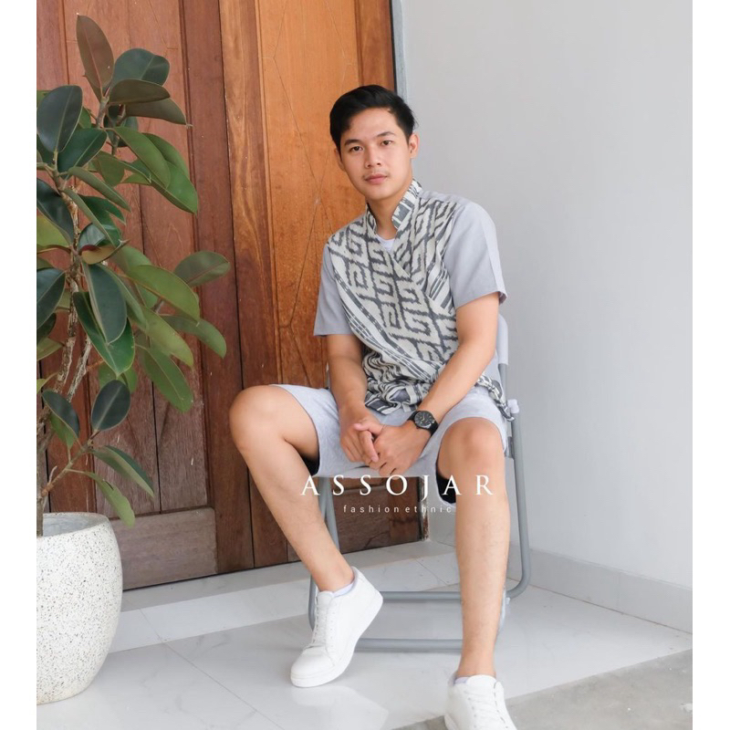 Kemeja Tenun Toraja Batik Tenun Asli