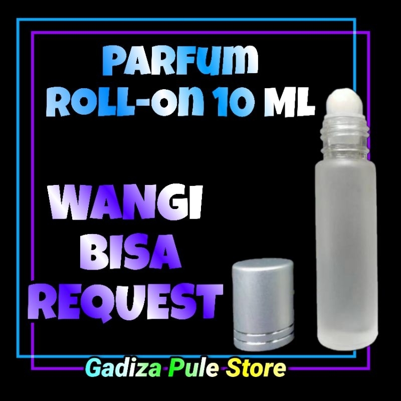 Parfum Roll-On BLACKBERRY 10 ml Bibit Biang Wangi Murni  Original Pragrance
