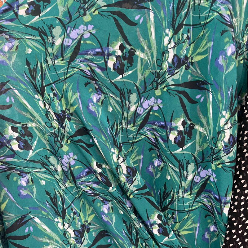 kain ceruti motif - Kain sifon meteran - Kain ceruty meteran