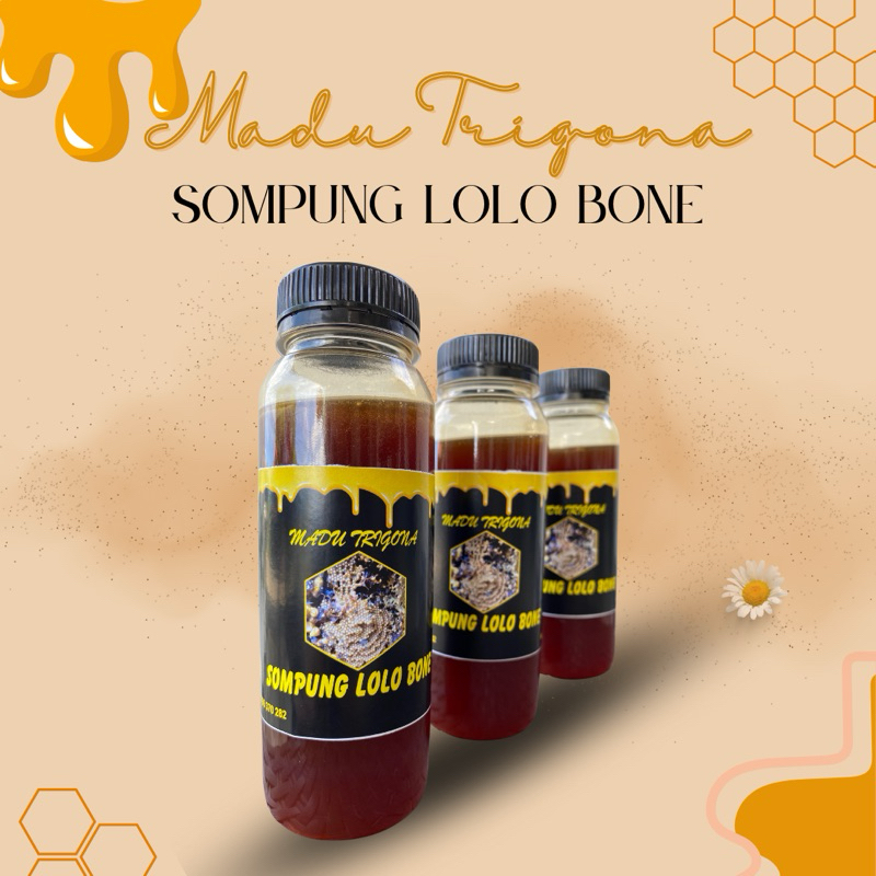 

Madu Trigona Sompung Lolo Bone 250ml