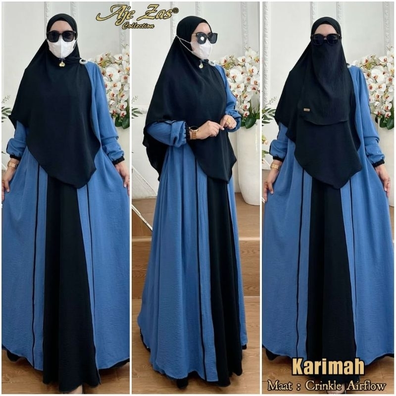 Gamis Syari Kode KARIMAH Ory Aje Zas Matt Ceringklle