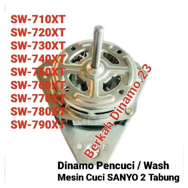 Dinamo Pencuci Mesin Cuci SANYO SW-710XT / SW-720SW / SW-730SW / SW-740SW / SW-750XT / SW-760XT / SW