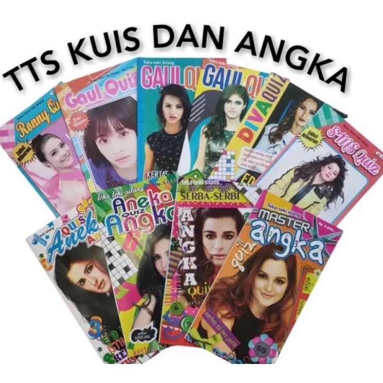 

New Now PAKET 1 TTS ANGKA Teka Teki Silang Asah Otak Medium Murah Termurah