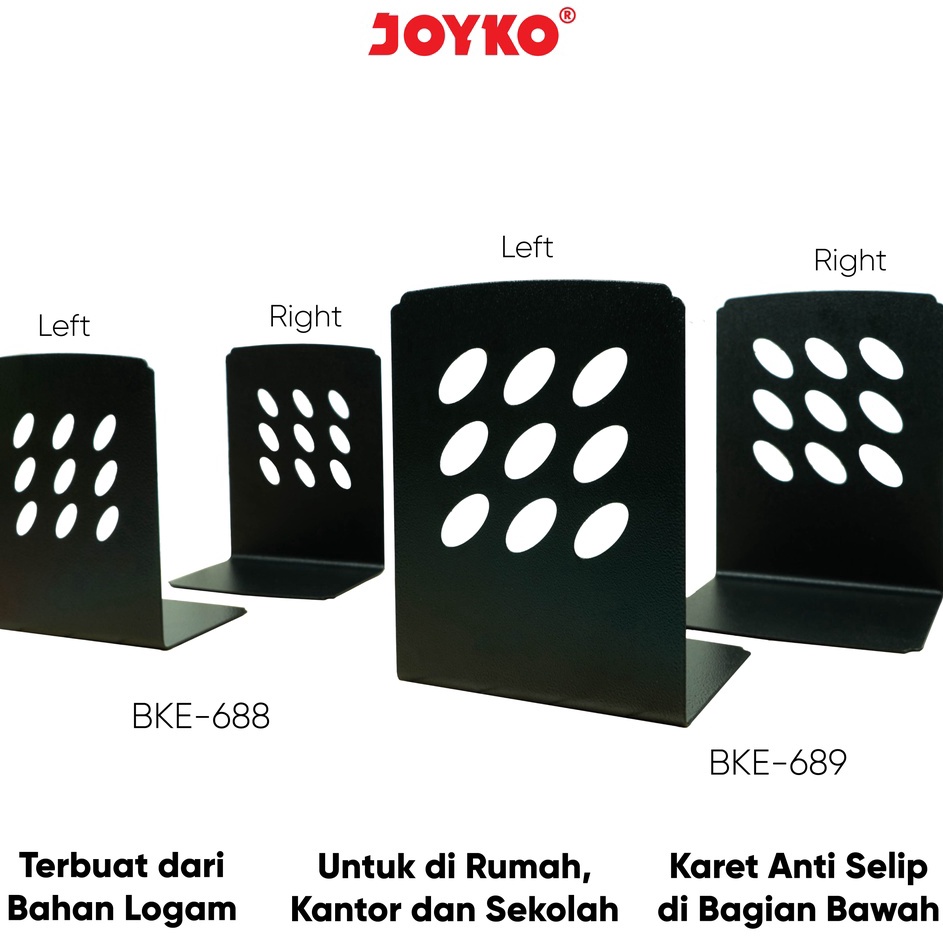 

Garansi Pemesanan Sandaran Penahan Pembatas Buku Book End Joyko BKE