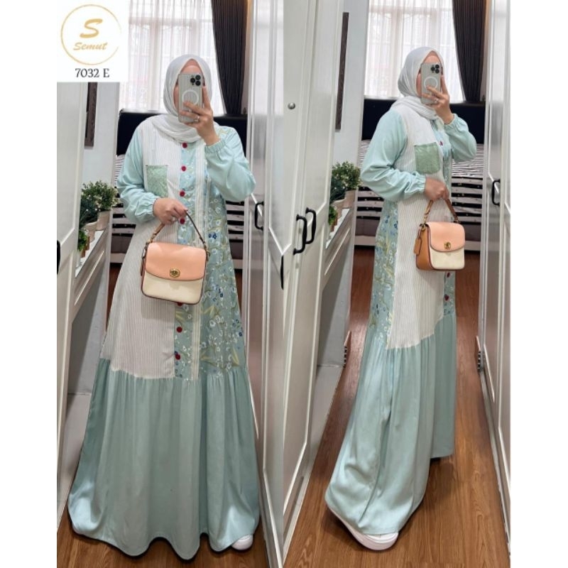 Dress Gamis Semut Model Rompi Ori Semut By Syaina