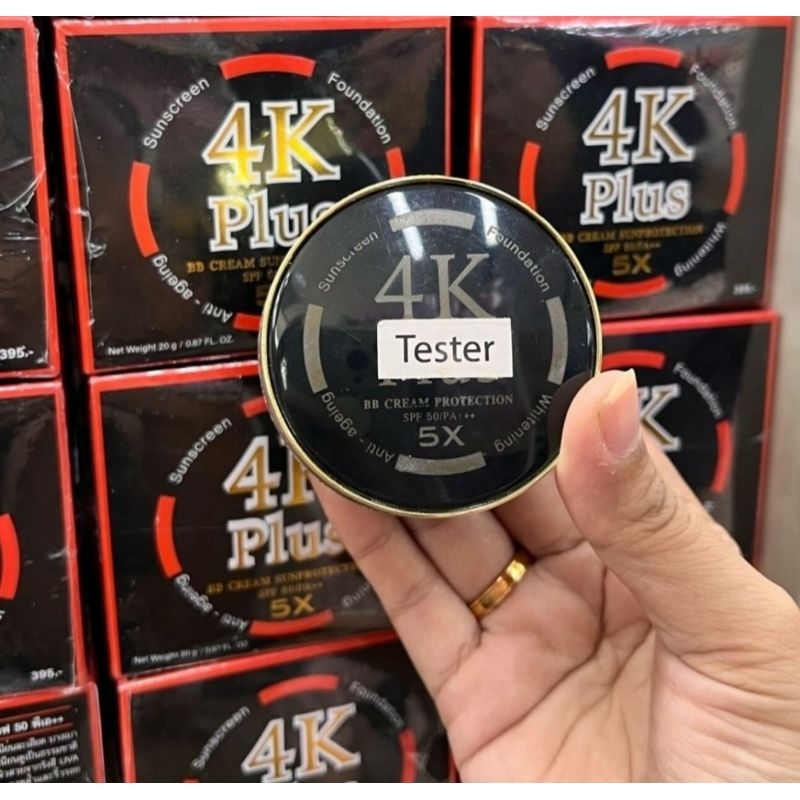 4K plus whitening day and night cream jastip di Luino beauty