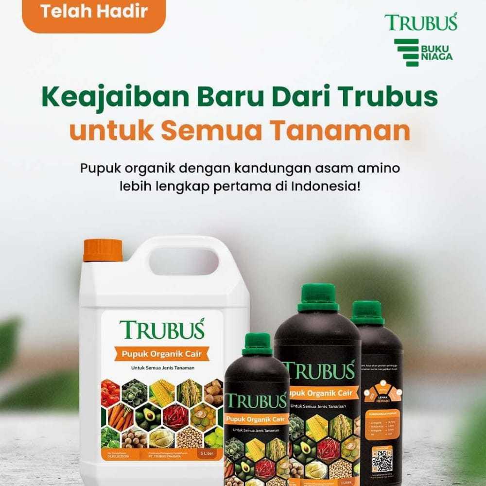 Pupuk Trubus POC Pupuk Organik Cair 5 Liter