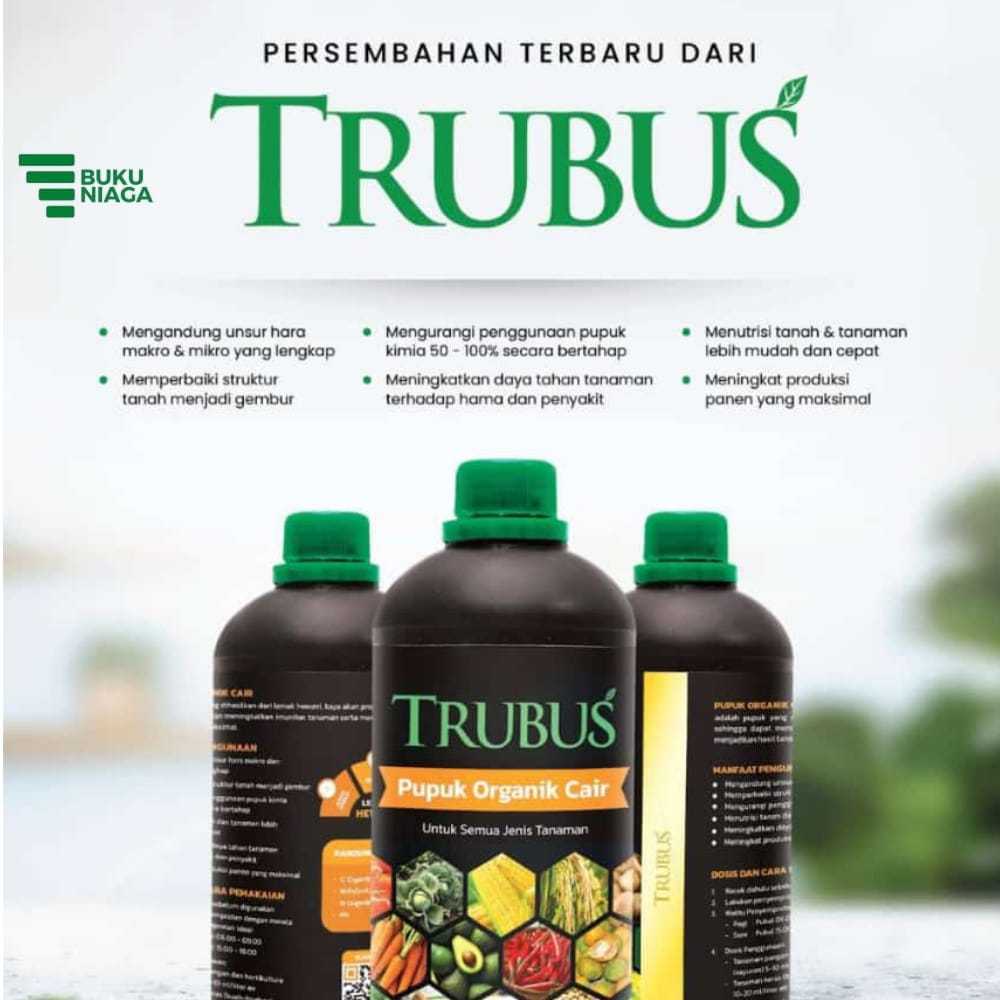 Pupuk Trubus POC Pupuk Organik Cair 500 Mili Pupuk POC Trubus