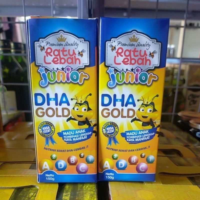 

Madu DHA Gold Junior Ratu Lebah Premium Quality 150gr