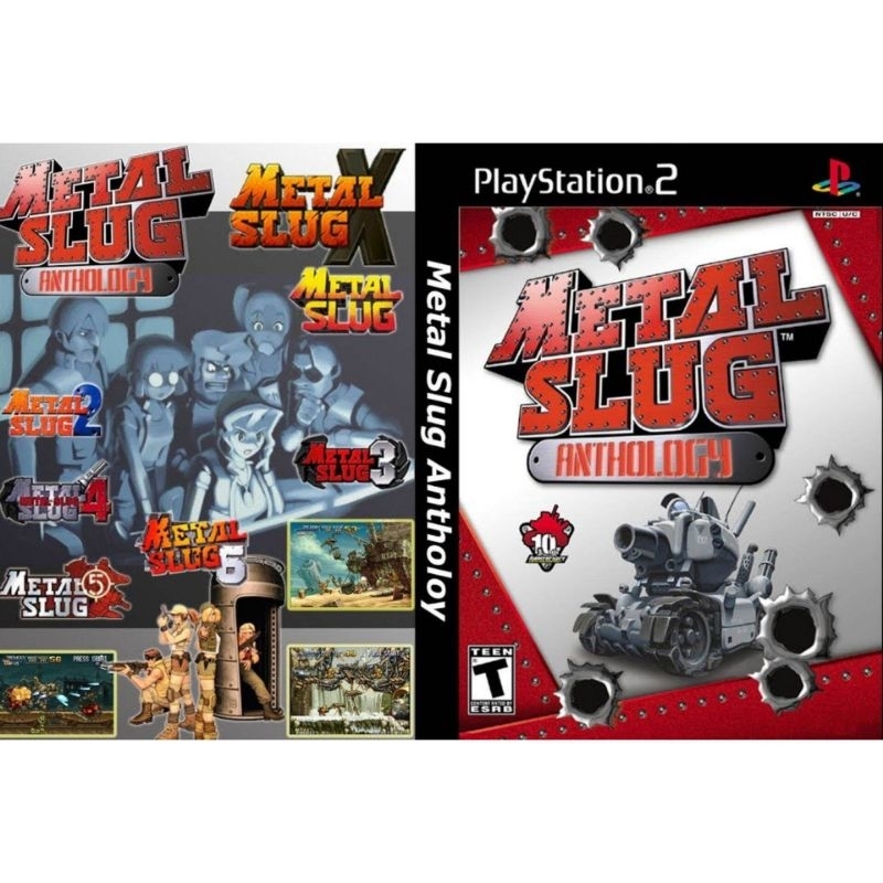 KASET PS2 METAL SLUG-METAL SLUG PS2-KASET PS 2 METAL SLUG-KASET PS2 METAL SLUG-KASET PLAYSTATION 2-P