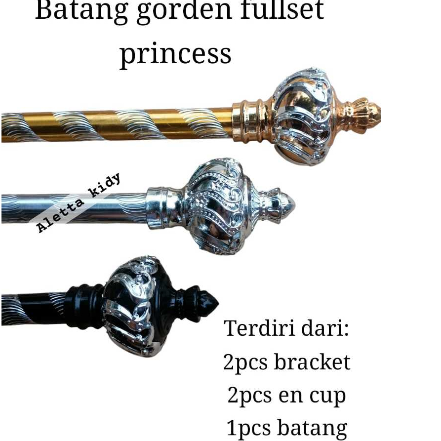 New batang gorden PRINCESS full set batang gorden full set new