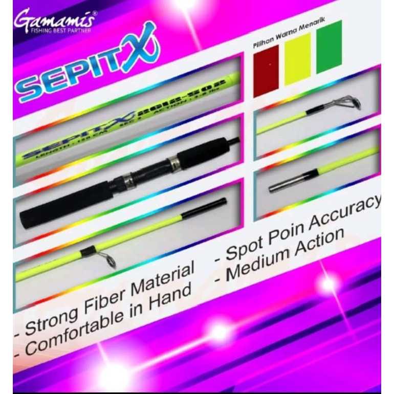 Joran Gamamis Sepit-X / Joran Udang Sepit-X Gamamis