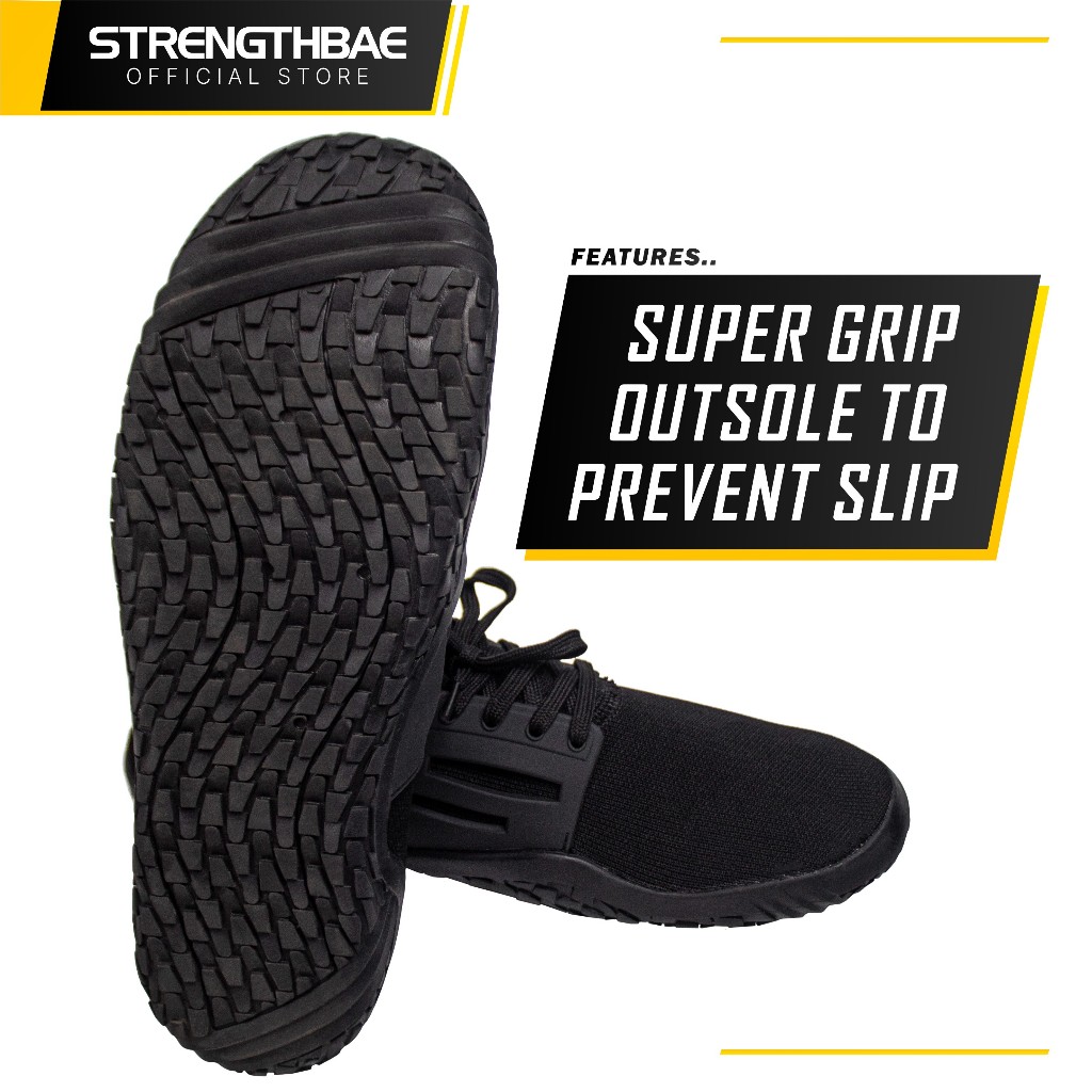 CUCI GUDANG Lifting Shoes STRENGTHBAE Barefoot Gym Shoe Sepatu Gym Deadlift Slipper Slippers