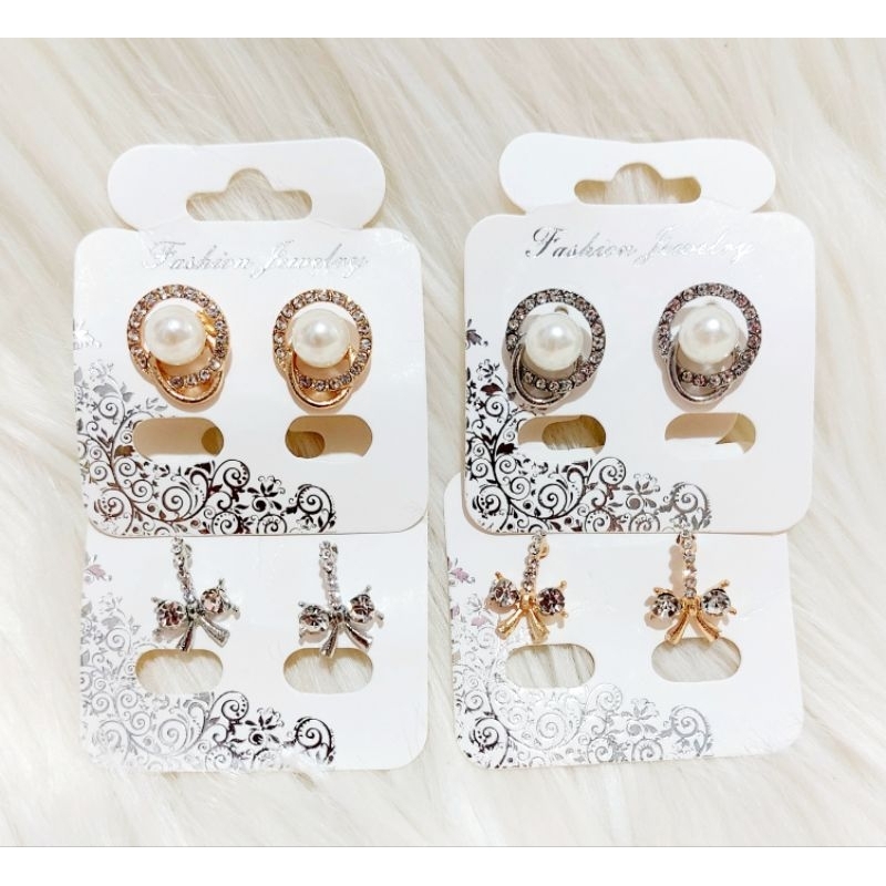 ANTING TUSUK MUTIARA ANTING PITA IMPORT