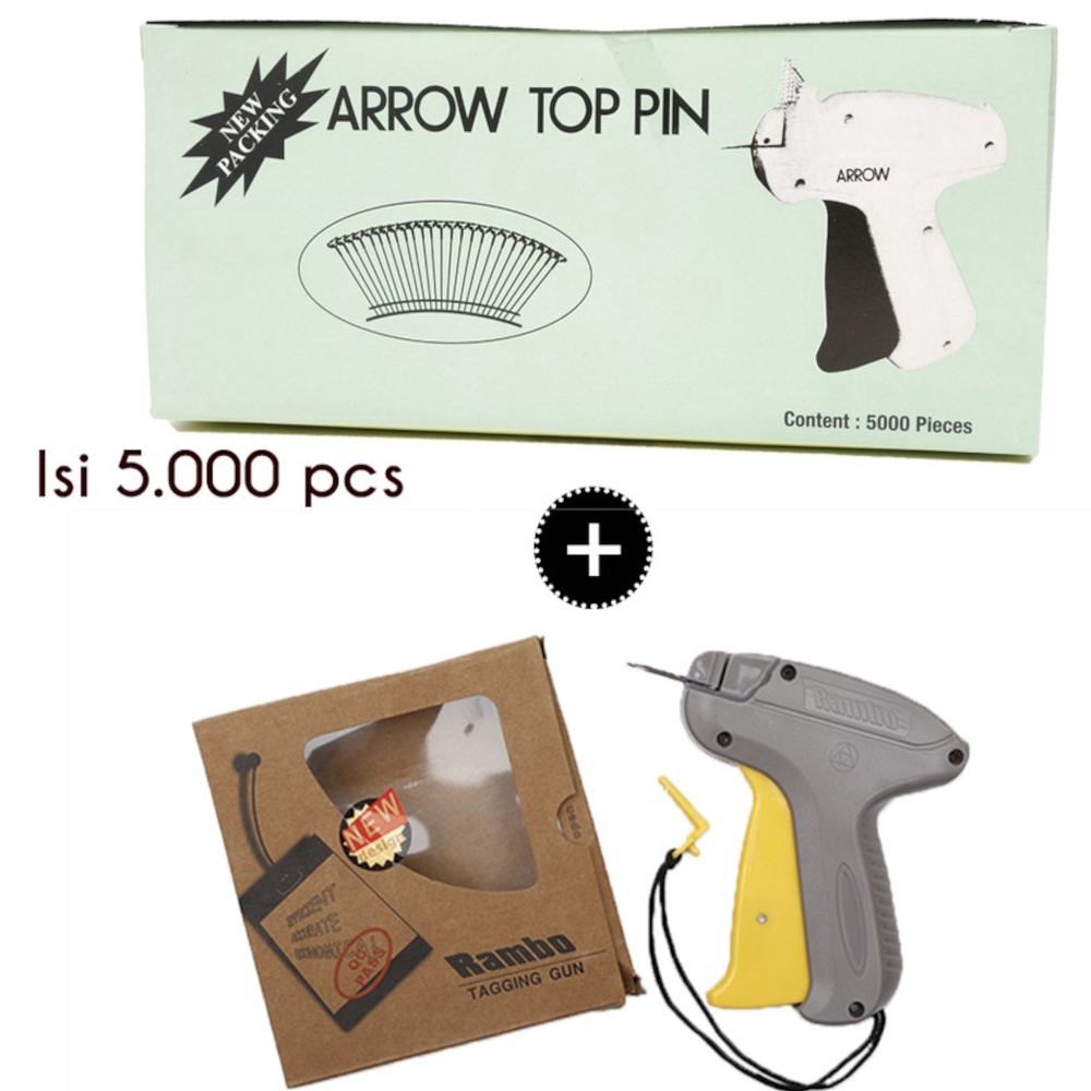 

TAG PIN ARROW & TAG GUN RAMBO ORIGINAL - Alat Tagging Profesional untuk Kebutuhan Bisnis Anda