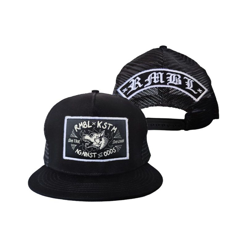 RMBL TOPI / HAT AGAINST ALL ODDS BLACK / HT ODS BK