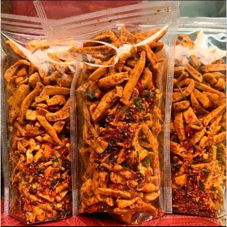 

Basreng pedas daun jeruk enak gurih kriuk 1kg