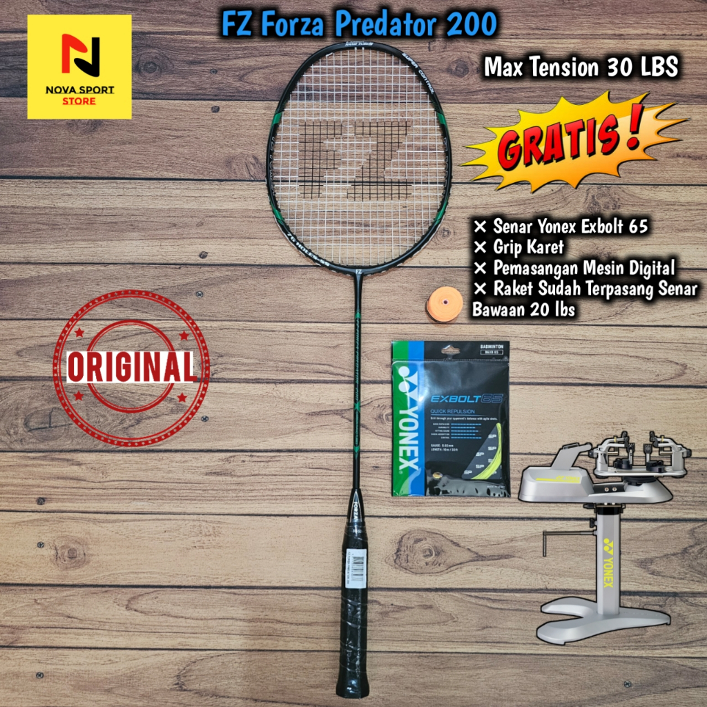 Raket Badminton Forza Predator 200