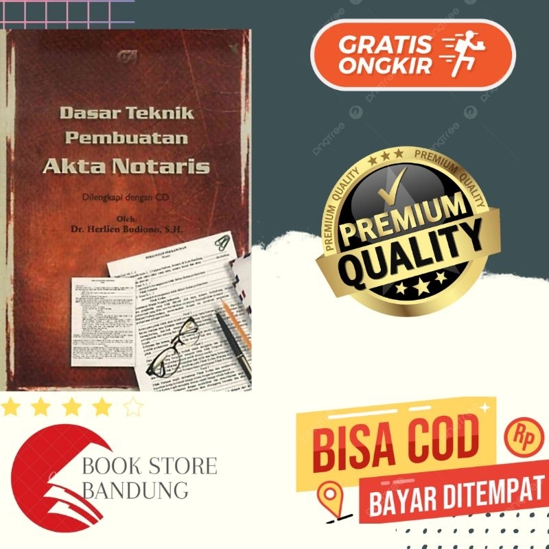 BUKU Dasar Teknik Pembuatan Akta Notaris (III/2017)-Dr. Herlien Budiono, S.H.
