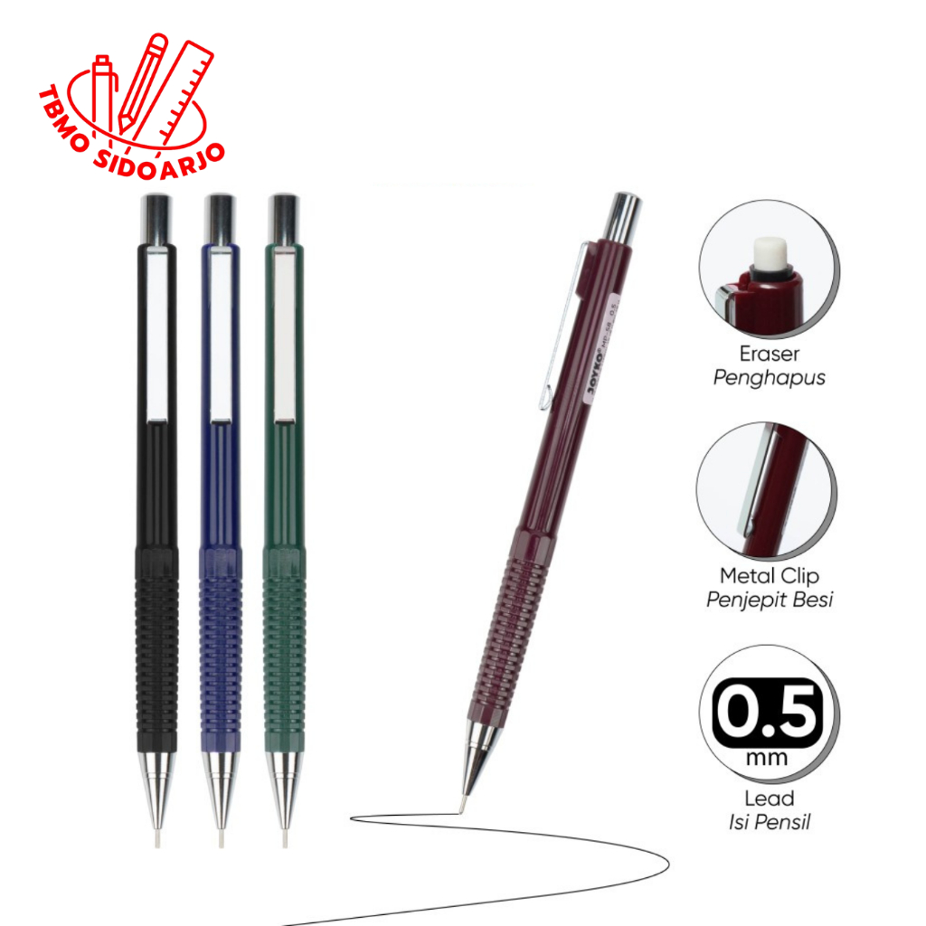 

TBMO Mechanical Pencil Pensil Mekanik Joyko MP-58 0.5 mm