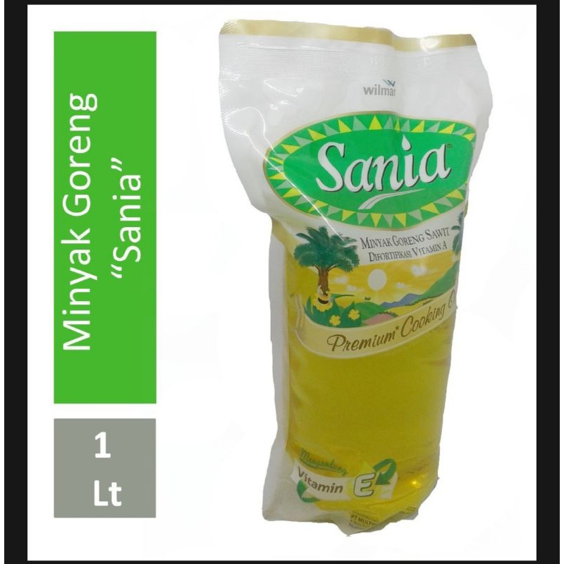 

Minyak Goreng Sania refill 1 liter