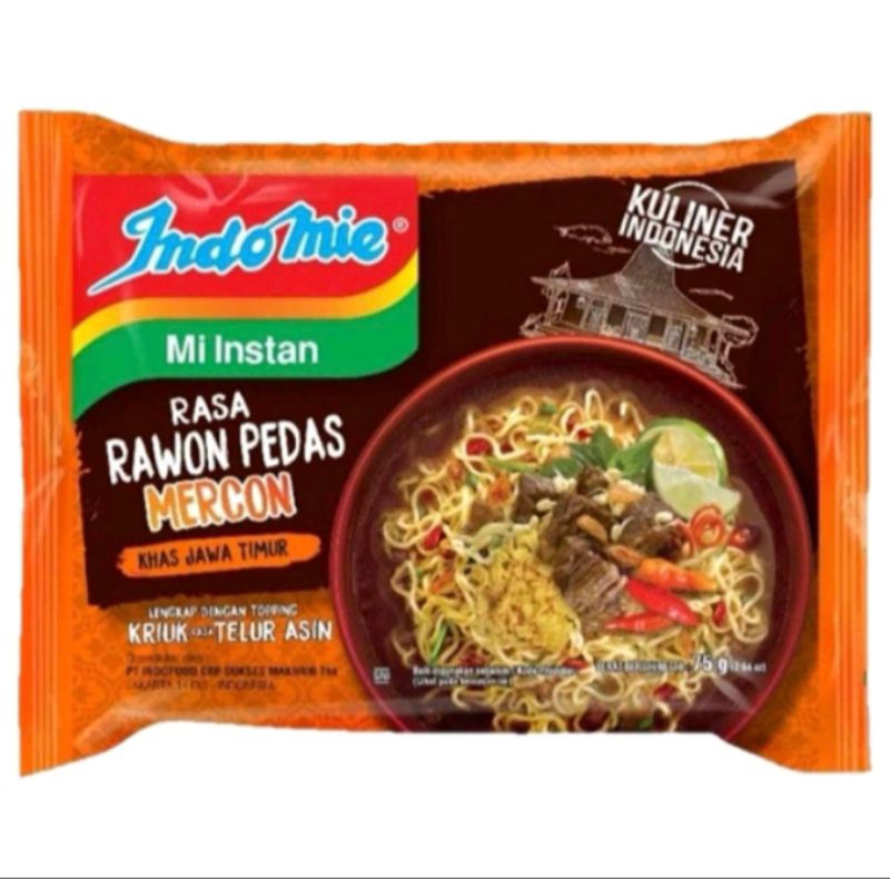 

Indomie Rasa Rawon Pedas Mercon