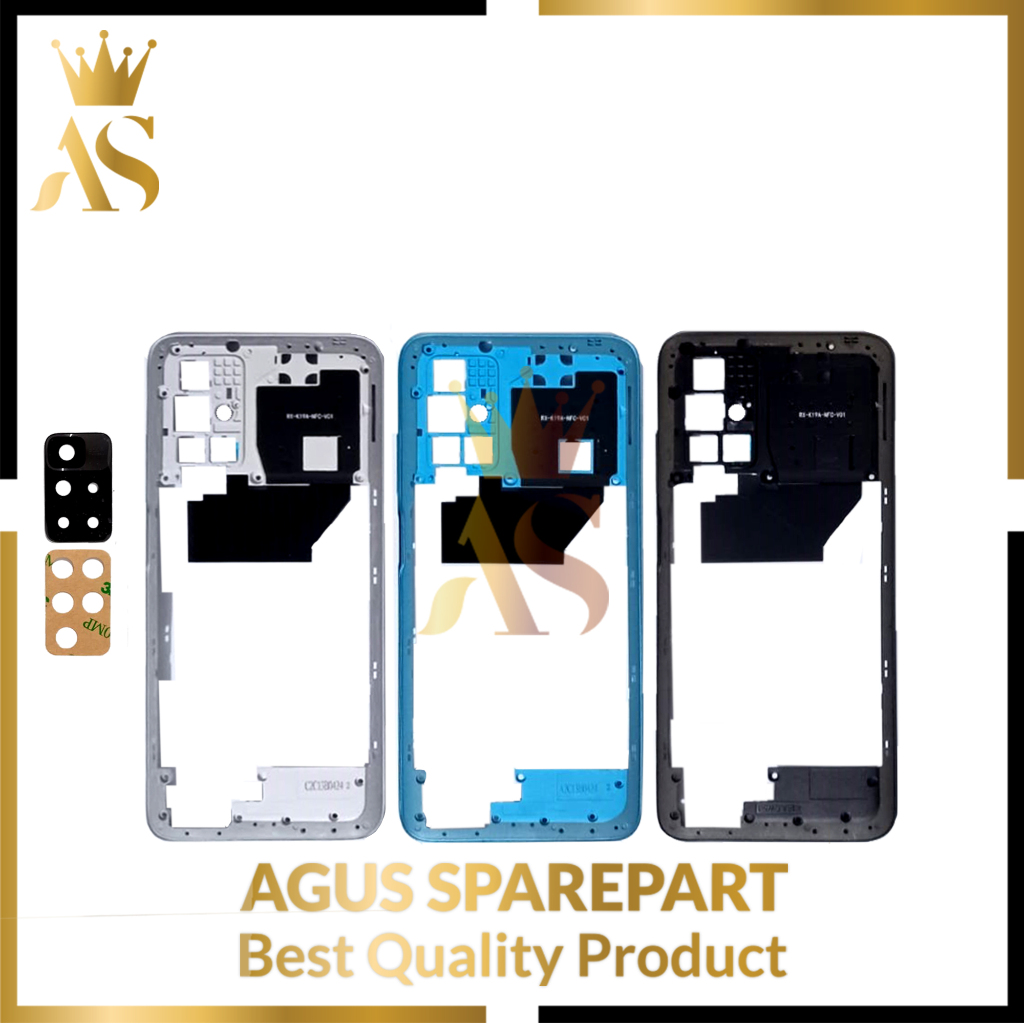 BEZEL XIAOMI REDMI 10 / TUTUP MESIN HP