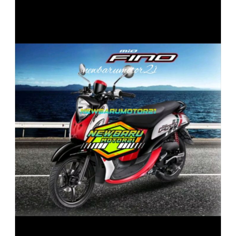 COVER BODY HALUS FUUL SET MIO FINO 125 FINO GRANDE 125 ORIGINAL YAMAHA BJ8 1YD