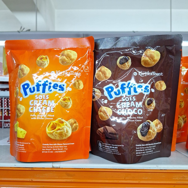 

kartikaToast PUFFIES Soes Cream 72gram pouch