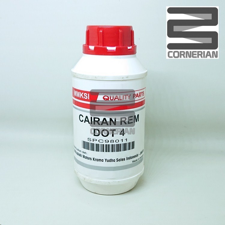 [ CORNERIAN ] Minyak Rem Mitsubishi Nissan DOT 4 300 ML Ori Brake Fluid Pakem Mobil Motor Truk Fuso