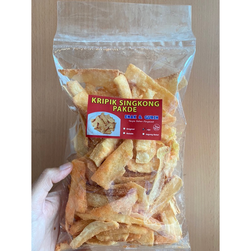 

Keripik singkong pakde 500gram