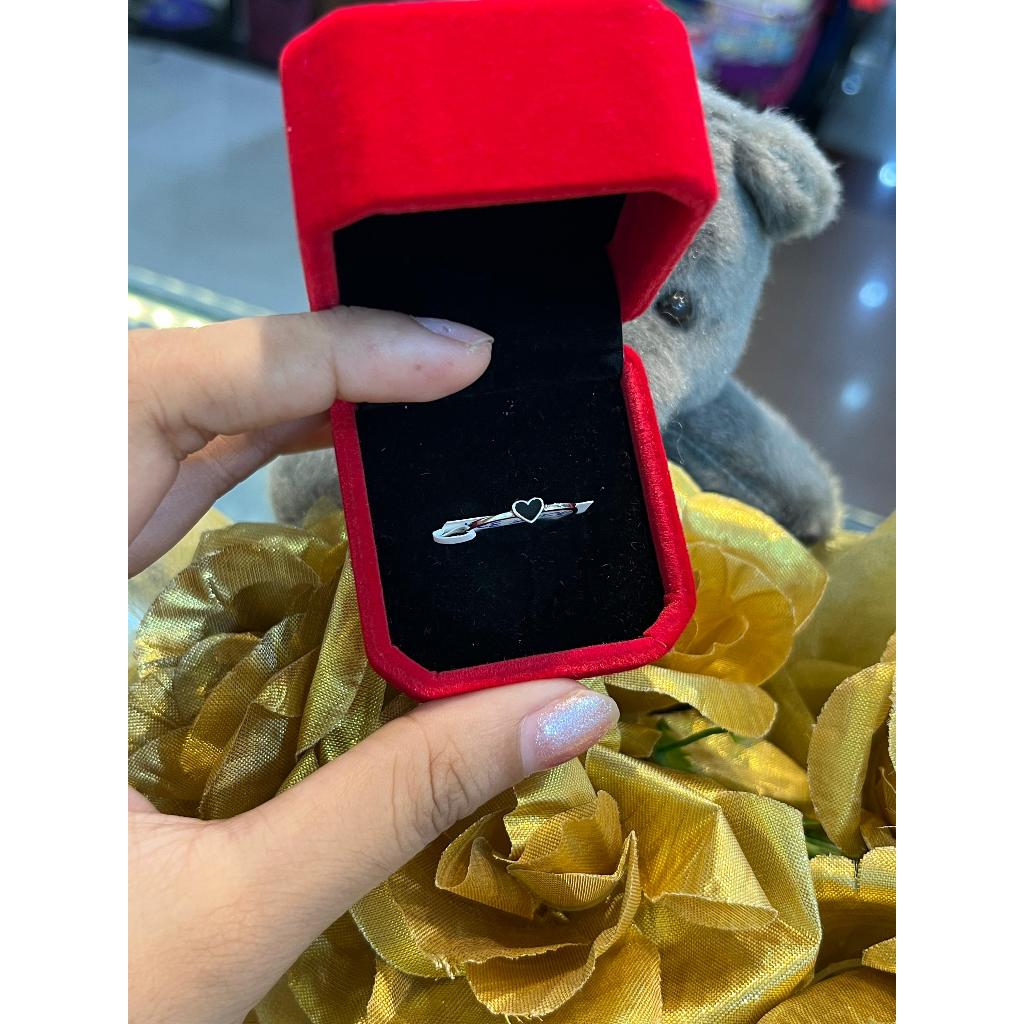 CINCIN FASHION EMAS PUTIH  ELEGANT, LIST RING, CINCIN LOVE, SOLITAIRE