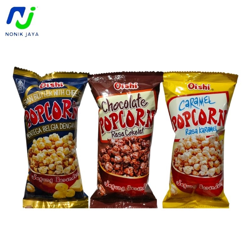 

Oishi Popcorn Renceng isi 10pcs X 20g