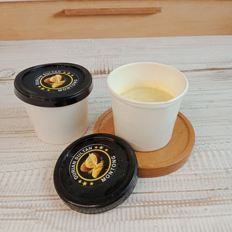 

Es Krim Ice Cream Durian Cup Sultan Montong 80 Gram