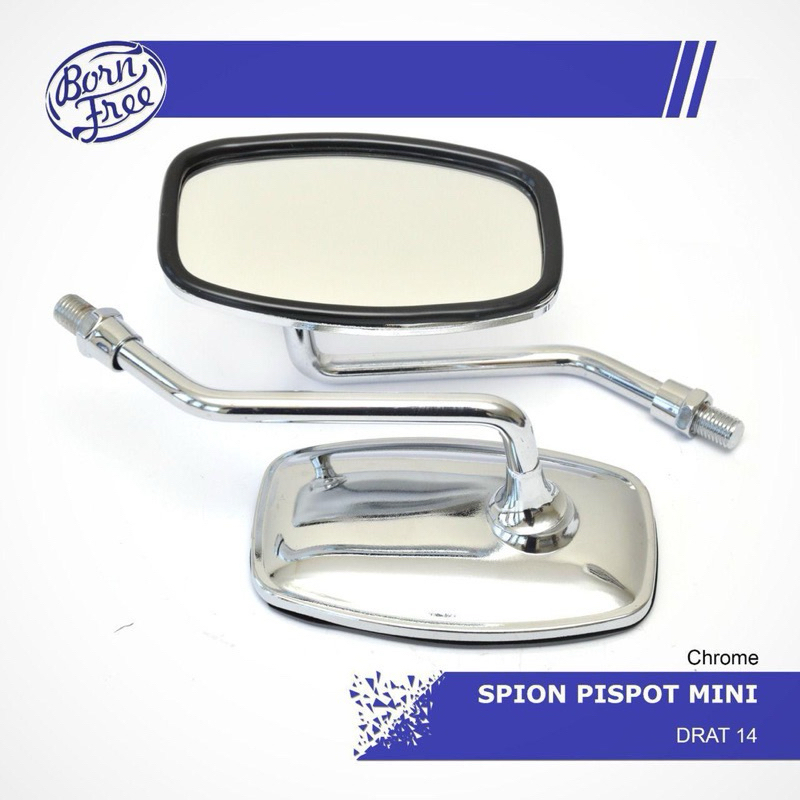 Spion c50 pispot pendek drat 14 Spion honda c50 pispot spion classic klasik