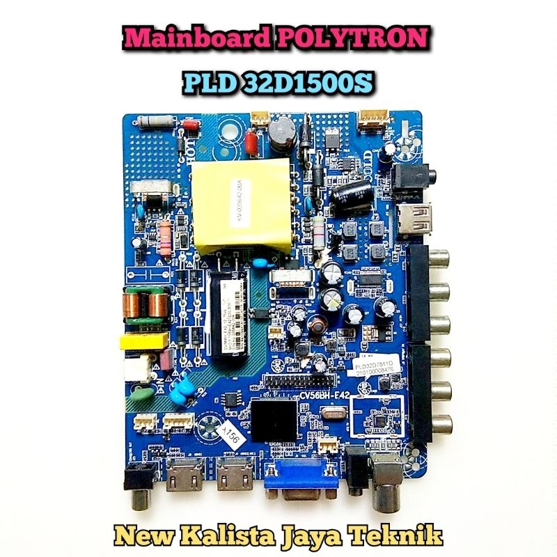 MAINBOARD TV POLYTRON PLD-32D1500S ORIGINAL CV56BH-E42 MB 32D1500 MOTHERBOARD TV PLD32D1500S MB POLY