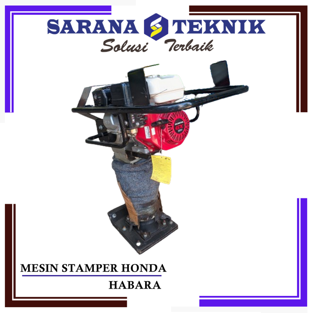 MESIN STAMPER KUDA HONDA GX160 HABARA