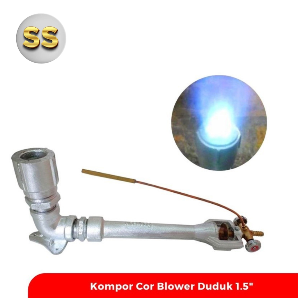 Zeppelin Kompor Cor Tekanan Tinggi Blower Duduk 1.5"