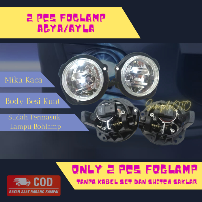 Lampu Mobil Foglamp Agya/Ayla Only