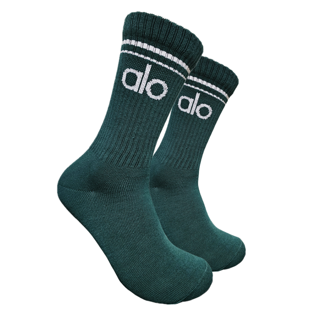 Kaos Kaki Motif Alo Hijau Botol No M166