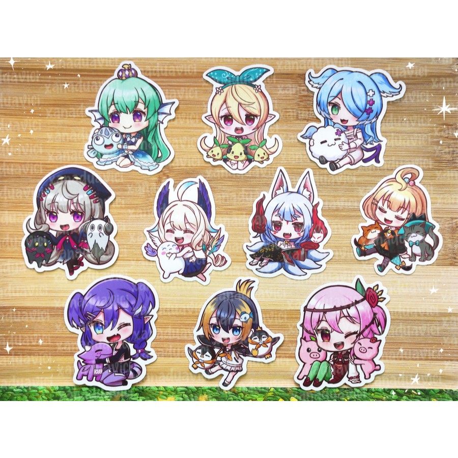 Sticker satuan NIJISANJI