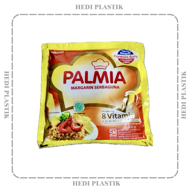 

Palmia Margarin serbaguna 200 gram Indofood mentega sachet