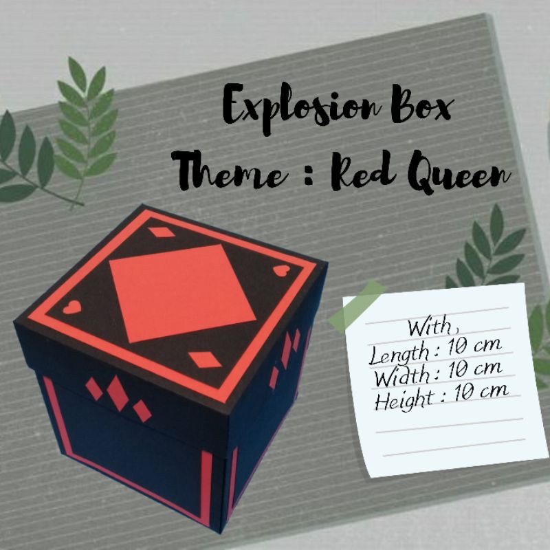 

Explosion Box Tema : Red Queen