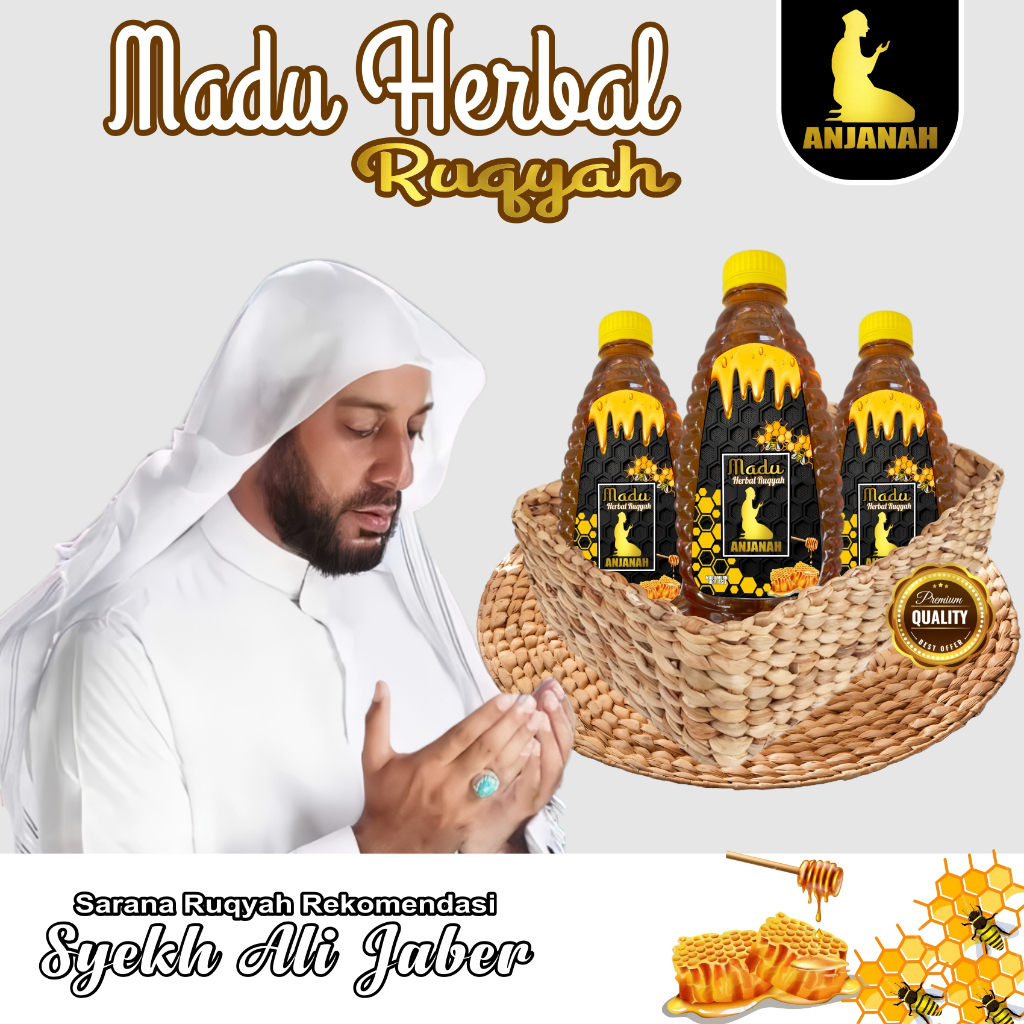 

Anjanah Madu ruqyah herbal Asli Murni Tanpa Campuran untuk tolak balak perlindungan & keberuntungan