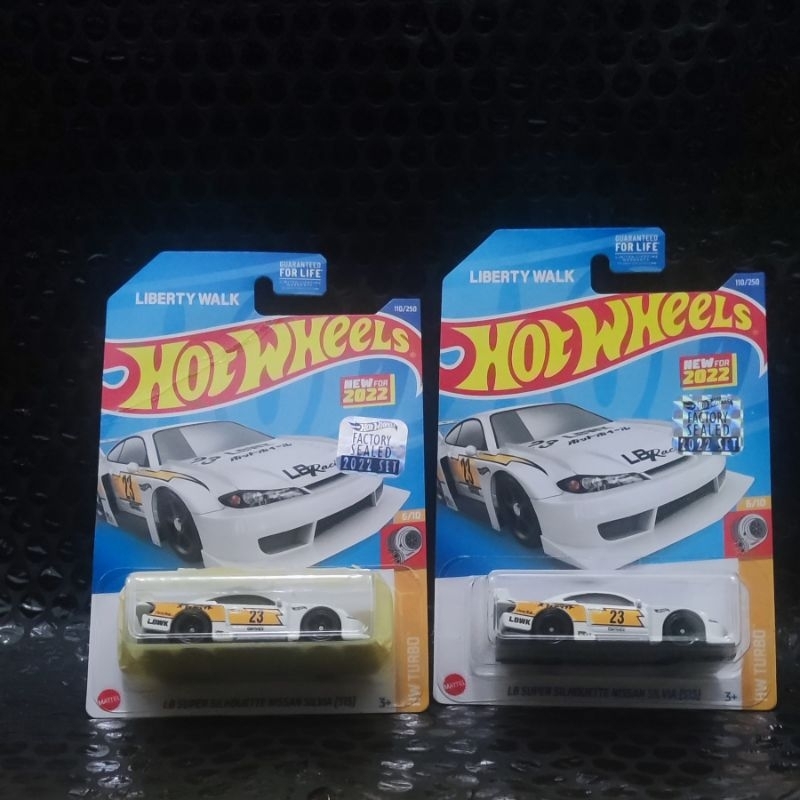 Hot Wheels LBWK S15 White Factory Sealed