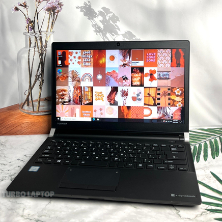 LAPTOP TOSHIBA DYNABOOK R73/J I3 GEN 7 BEST GRADE SECOND SUPER MURAH MULUS